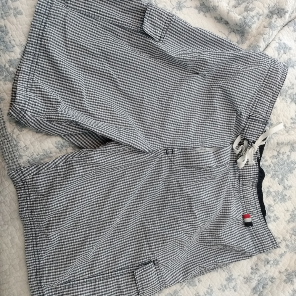 H&M Men's Gingham Swim Trunks